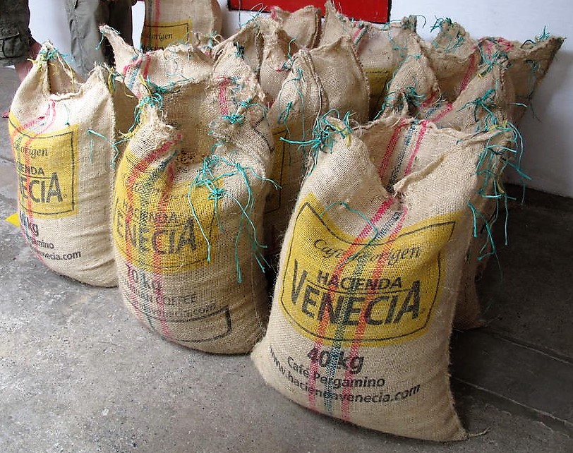 These beans are ready to be shipped off.